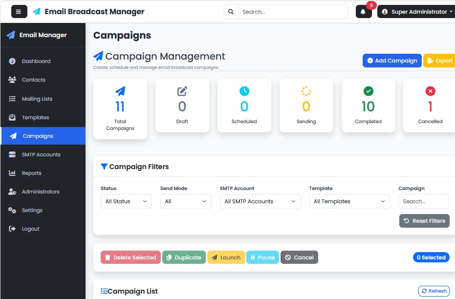 Campaigns
